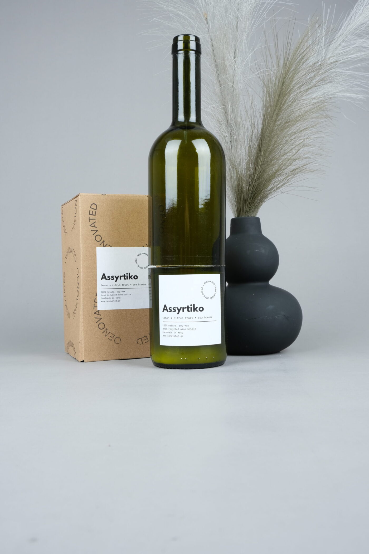 Assyrtiko soy wine-candle - Image 3