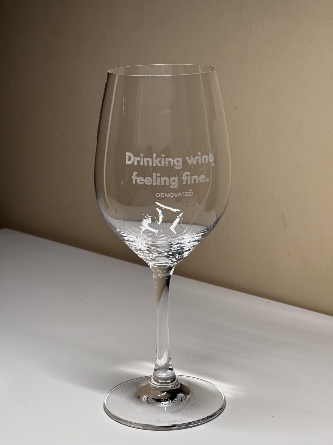 SPIEGELAU x Oenovated wine glass