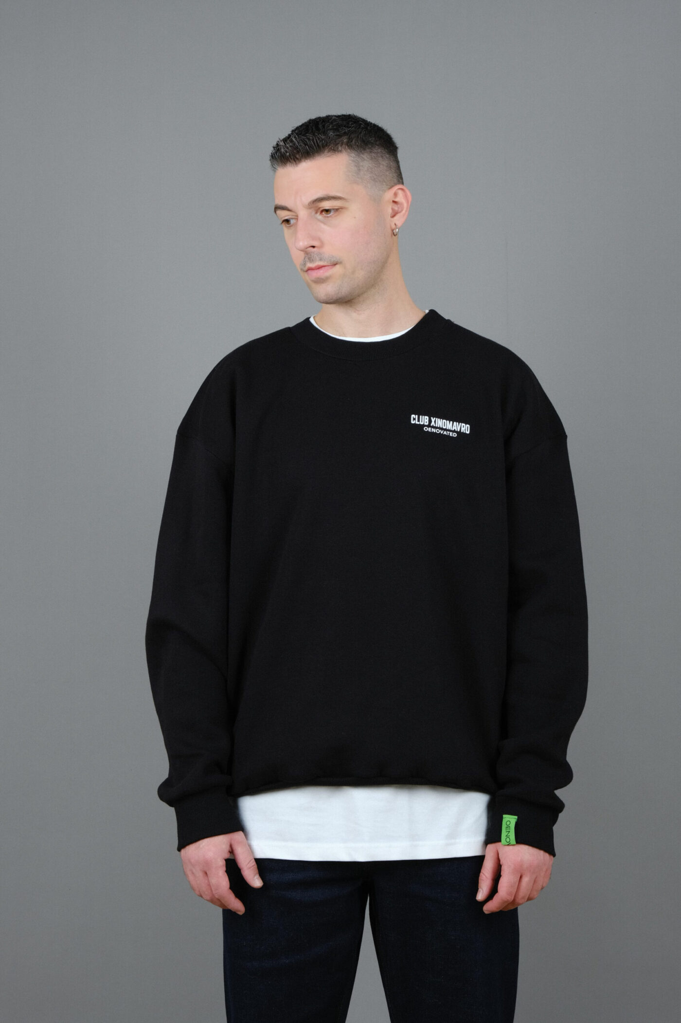 ''CLUB XINOMAVRO" black crewneck - Image 7
