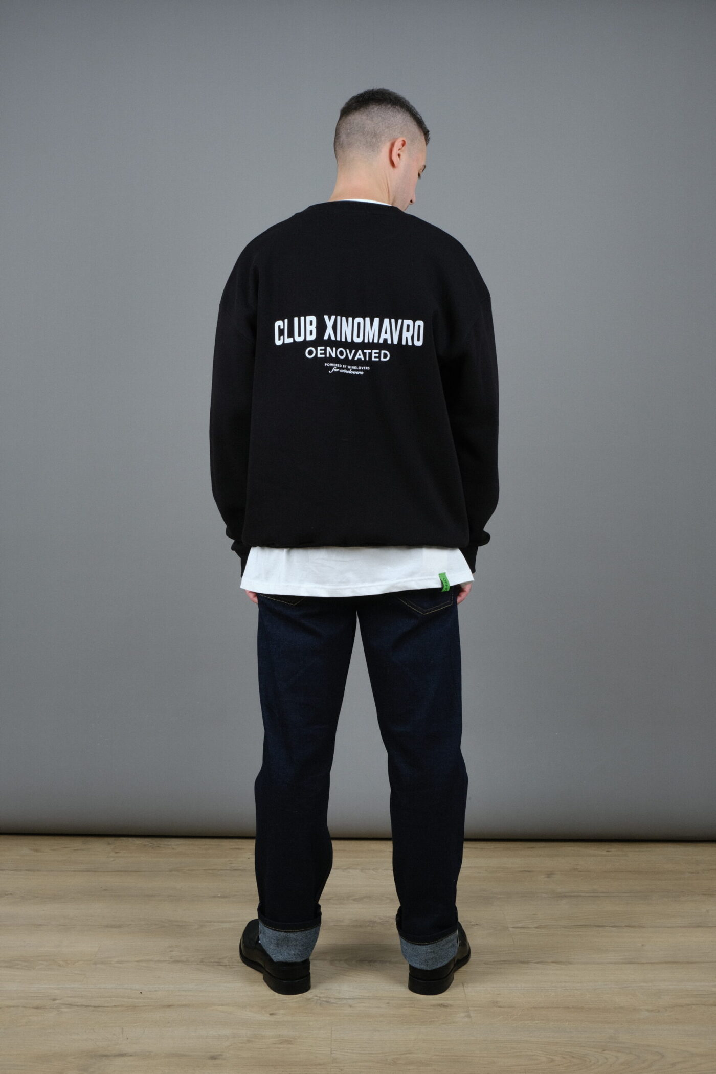 ''CLUB XINOMAVRO" black crewneck - Image 6