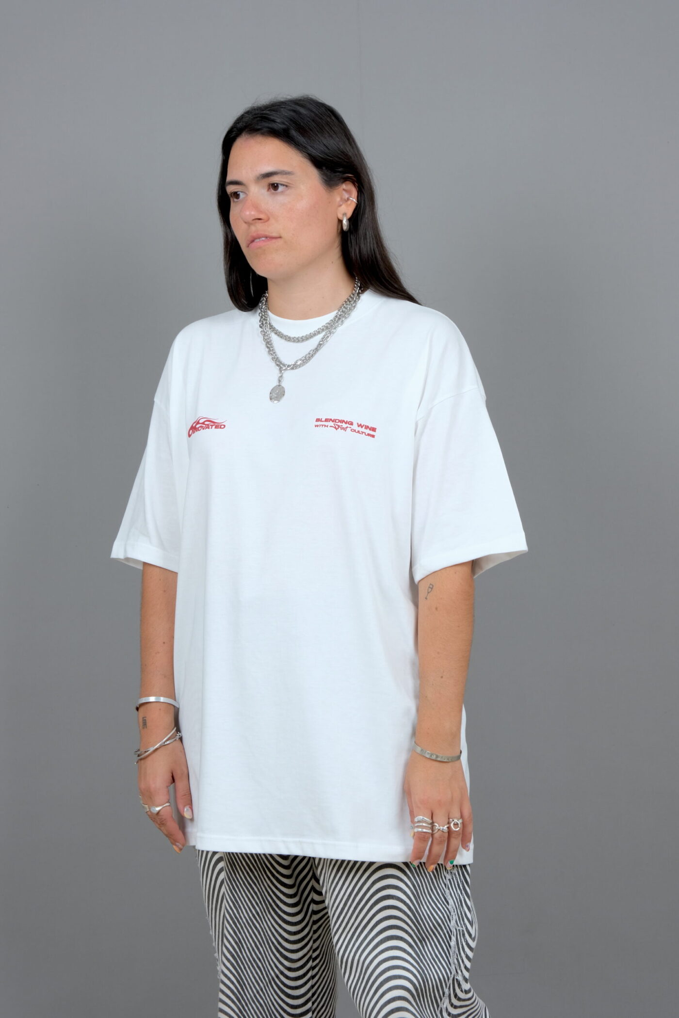 ALCOHOL off-white T-shirt - Image 4