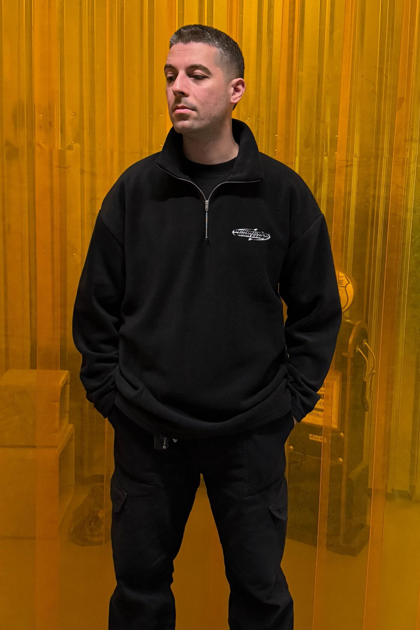 ''OENOVATED WINE CLUB'' black fleece - Image 5