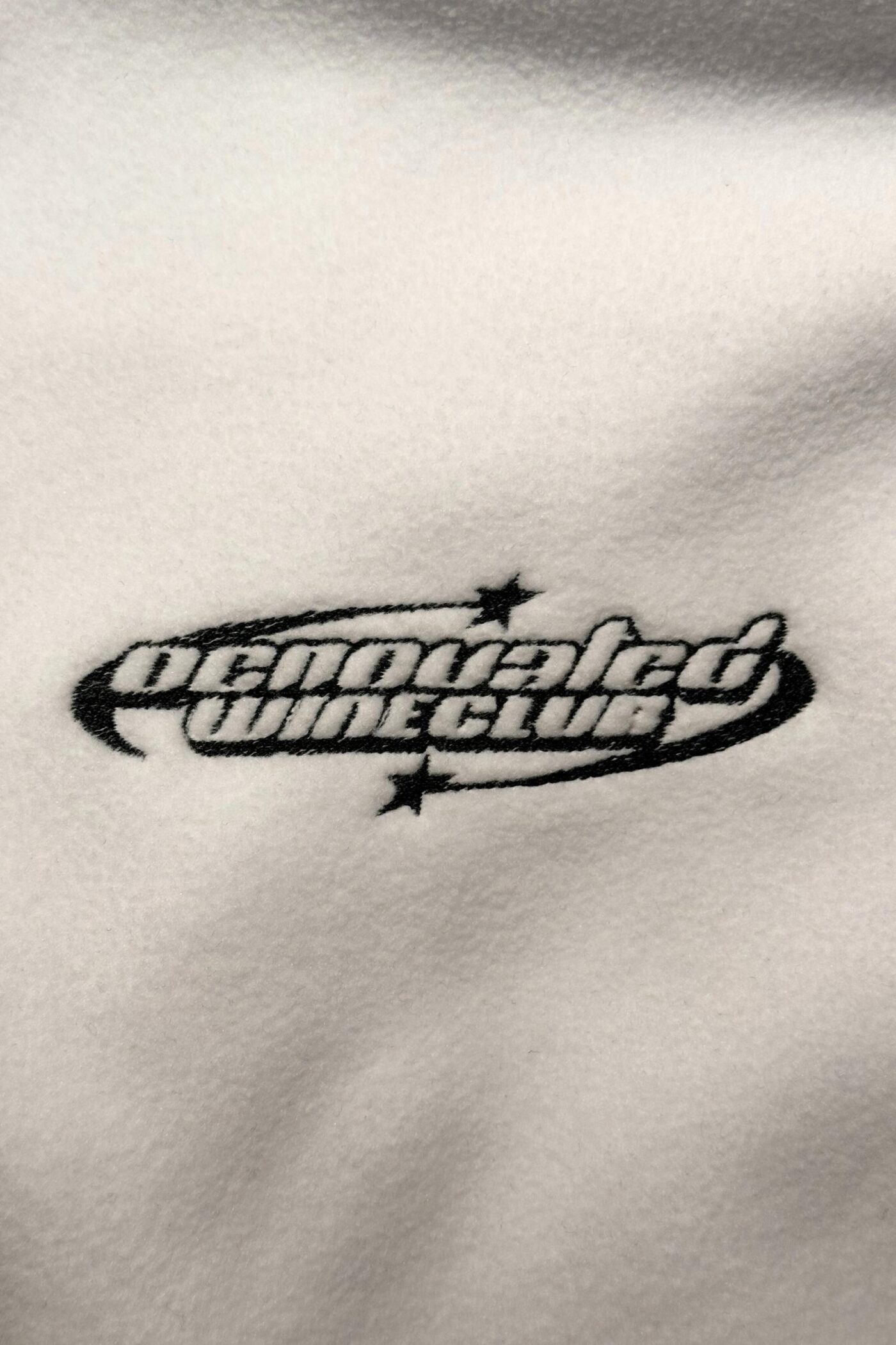 ''OENOVATED WINE CLUB'' white fleece - Image 2